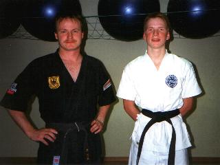 Roman nach seiner Dan-Pr&uuml;fung